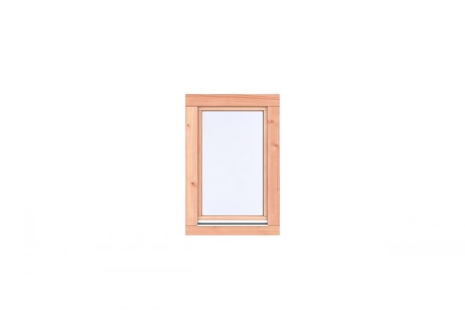 Douglas Draai-kiep raam Prestige 84,4x126,2 cm, onbehandeld.