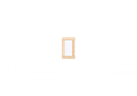 Vuren Vast raam Prestige 66x40 cm, onbehandeld.