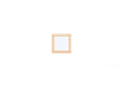 Vuren Vast raam Prestige 66x66 cm, onbehandeld.