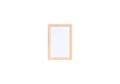 Vuren Vast raam Prestige 84,4x126,2 cm, onbehandeld.