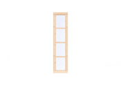 Vuren Vast raam Prestige 50x209 cm, onbehandeld.