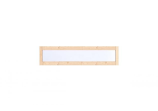 Vuren Vast raam Prestige 50x209 cm, onbehandeld.