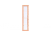 Douglas Vast raam Prestige 50x209 cm, onbehandeld.