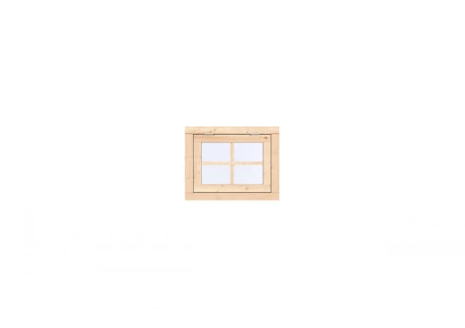 Vuren Uitzetraam Prestige 84,4x66 cm, onbehandeld.