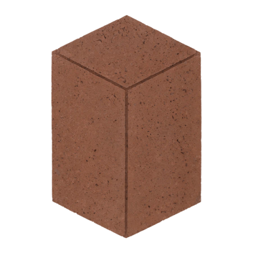 Schellevis design Studio Wae BOX 60x40x6 cm roodbruin