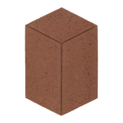 Schellevis design Studio Wae BOX 60x40x8 cm roodbruin