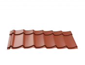 Dakpanplaat Douglasvision kapschuur Comfort 500x320, terra cotta