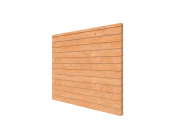 Douglasvision DHZ wand zweeds rabat dubbelzijdig 278,5 cm onbehandeld