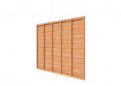 Douglasvision DHZ wand zweeds rabat enkelzijdig 278,5 cm onbehandeld