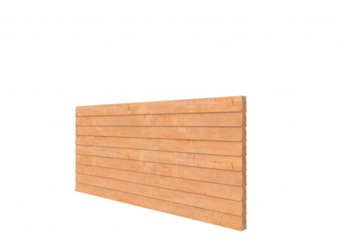 Douglas achterwand kapschuur Comfort/DHZ dubbelzijdig Zweeds