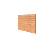 DGL Plankenpakket t.b.v. dubbelzijdige wand kapschuur Comfort 229x162 cm, onbehandeld