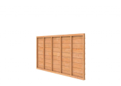 DGL Plankenpakket t.b.v. enkelzijdige wand kapschuur Comfort 278,5x162 cm, onbehandeld