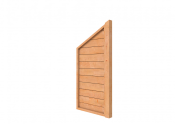 Douglas zijwand kapschuur Comfort/DHZ (1m) enkelzijdig zweeds rabat