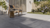 Keramische tegel 60x60x2cm Bari Grigio due