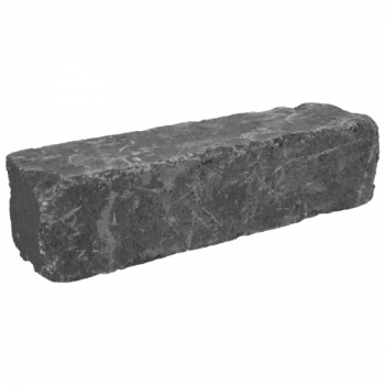 Linia Excellence Getrommeld 15x15x60 cm Grijs/Zwart ACTIE