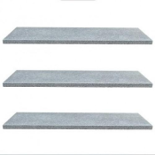 Vijverrand 100x15x3 cm Dark Grey (6 zijdes verzoet, 8 facetranden) ACTIE