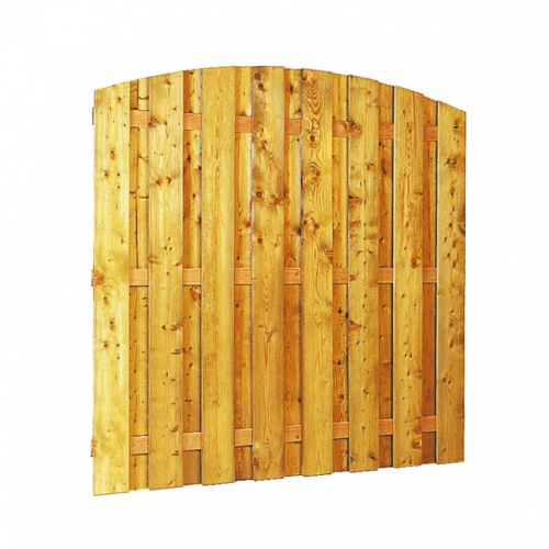 Geschaafd scherm grenen 15 mm 179x164/179 verticaal toog