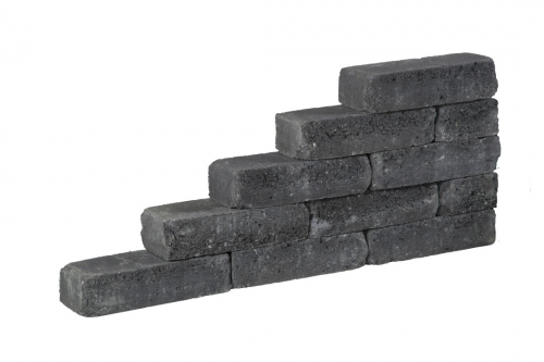 Pilestone line coal 40x15x10 cm
