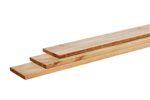 Grenen geschaafde plank 1,5x14x400 cm ACTIE