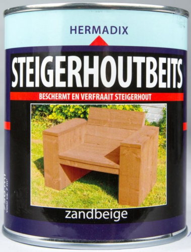 Steigerhoutbeits 750 ml zandbeige