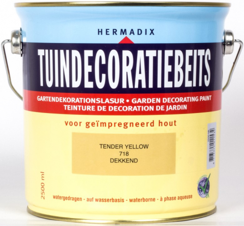 Tuindecoratiebeits 2500 ml 718 tender yellow
