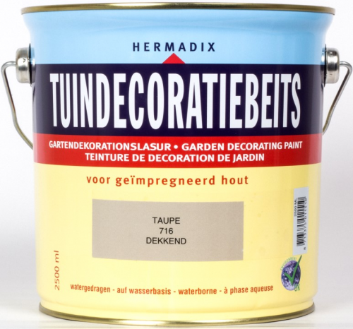 Tuindecoratiebeits 2500 ml 716 taupe