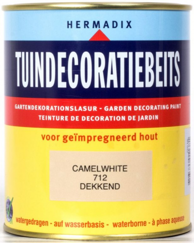 Tuindecoratiebeits 750 ml 712 camel white