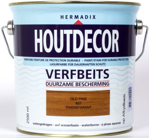 Houtdecor tuinbeits 2500 ml 657 old pine