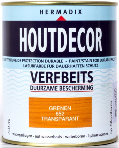 Houtdecor tuinbeits 750 ml 652 grenen