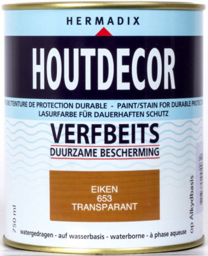 Houtdecor tuinbeits 750 ml 653 eiken