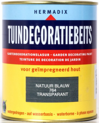 Tuindecoratiebeits 750 ml 764 natuur blauw