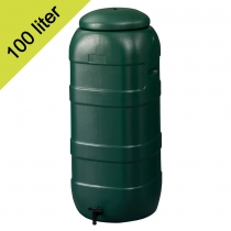 Regenton mini rainsaver 100 ltr l.38xb.38xh.92 cm groen