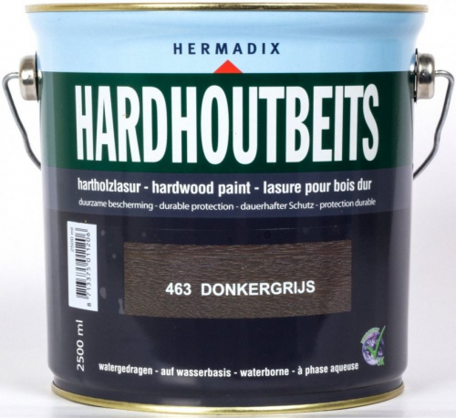 Hardhoutbeits 2500 ml 463 donkergrijs (nieuwprijs €91.30)