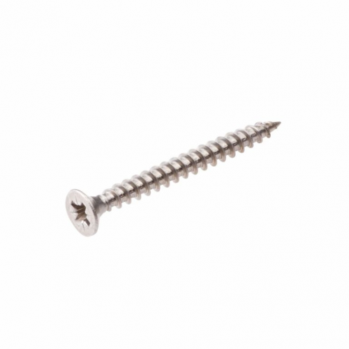 Spaanplaatschroef pozidrive rvs 5.0x50 (10ST) PK