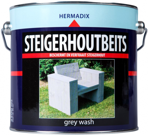 Steigerhoutbeits 2500 ml grey wash