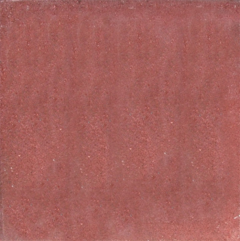 Betontegel 40x40x4.5 cm rood met facet