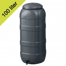 Regenton mini rainsaver 100 ltr l.38xb.38xh.92 cm antraciet