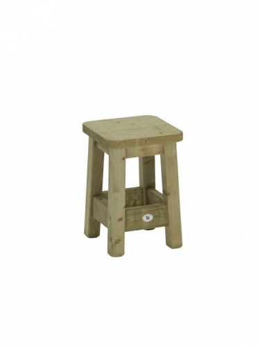 Lage kruk 50cm (gemonteerd)
