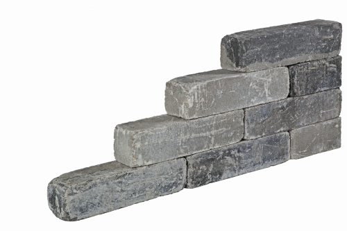 Blockstone small gothic 12x12x60 cm stapelblok getrommeld