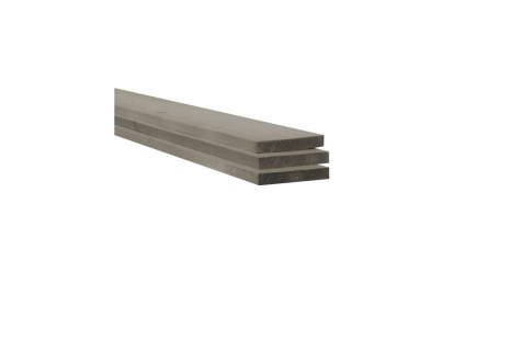 Midden-Europees vuren steigerplank 2,9x19x400 grijs