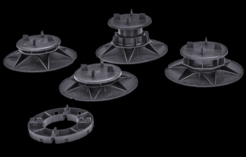 Tegeldrager verstelbaar 35-55mm (25 stuks per verpakking)