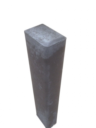 Pallisaden rustiek 16,5x11x80 zwart