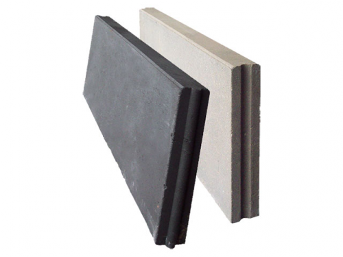 XL Betonbanden 7x25x100 zwart