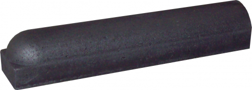 Parkeer of stootbanden (varkensrug)  1x rond zwart