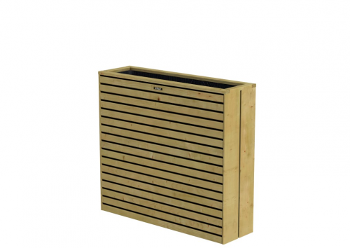 Elan Terrasbloembak 93x30x103 cm groen geïmpregneerd