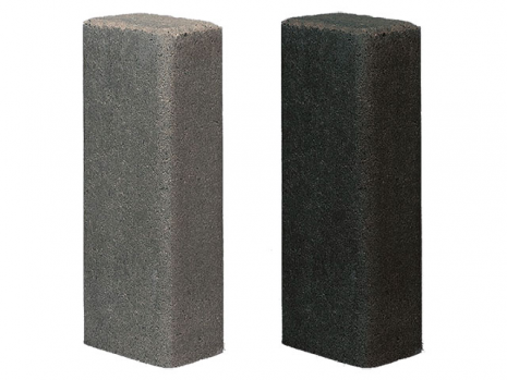 Pallisaden rustiek 16,5x11x80 grijs