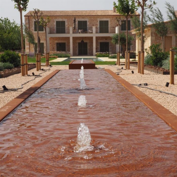 Watertafel 300x100x40 cm CorTen 3mm
