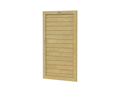 Basic deur Excellent 180x100, groen geïmpregneerd