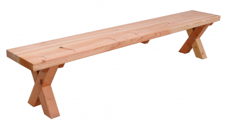 HH Douglas bank Xavi 50x38x245 cm, onbehandeld