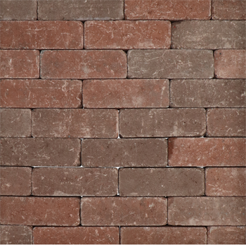 Tambour dikformaat 21x7x7 cm paars genuanceerd (restantpartij)